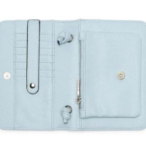 STEVE MADDEN Bangie Wallet On A String (Sea Ice)